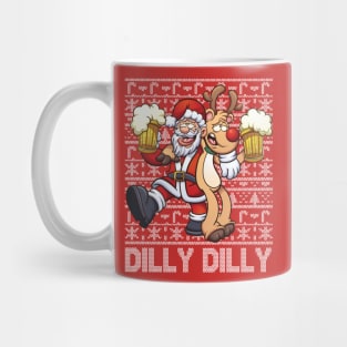 Ugly Christmas Sweater Dilly Dilly Mug